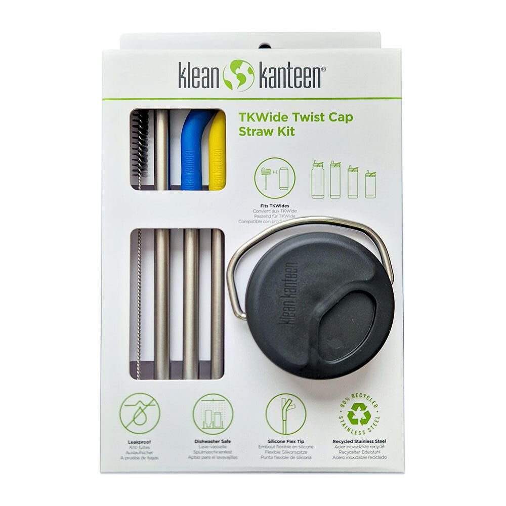 TKWide Twist Cap straw kit - Black