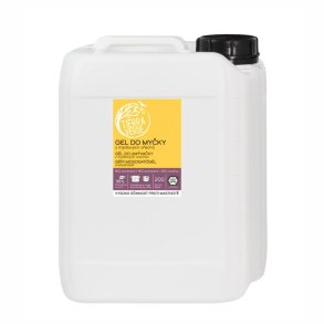 Liquid dishwashing detergent from soapnuts - with orange oil - 5 litre