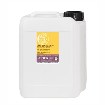 Liquid dishwashing detergent from soapnuts - with orange oil - 5 litre