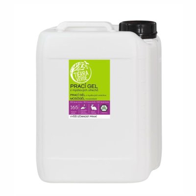 Liquid laundry detergent from soapnuts - 5 litres - lavender
