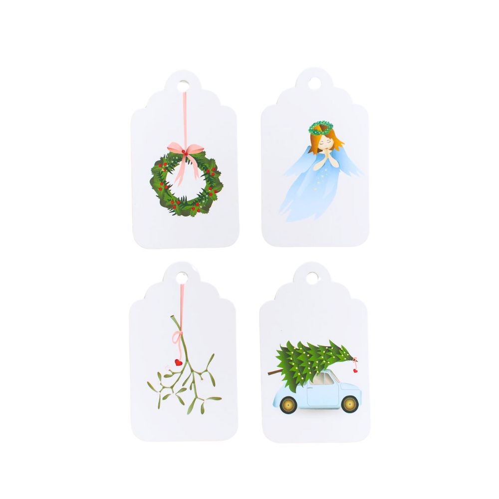 Gift tags with Christmas motifs #1