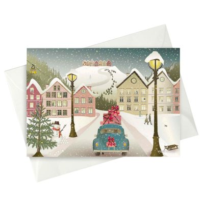 Christmas card - LET IT SNOW