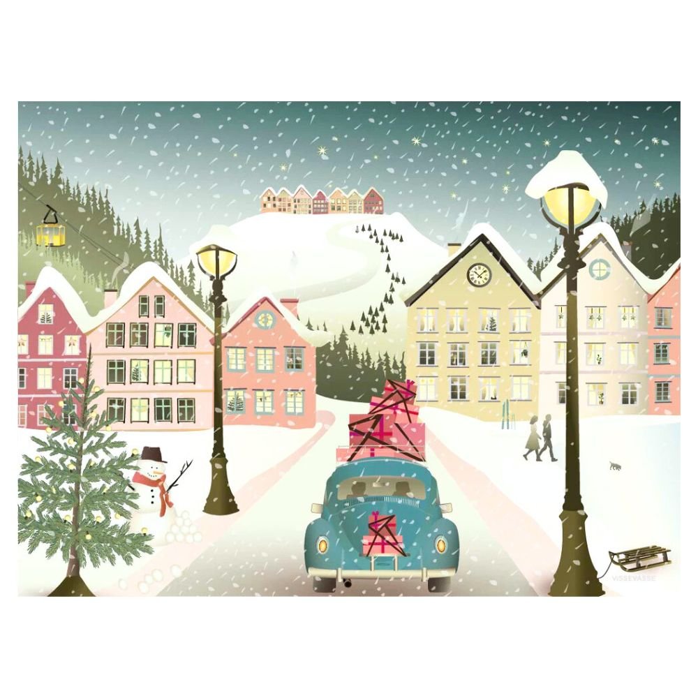 Christmas card - LET IT SNOW