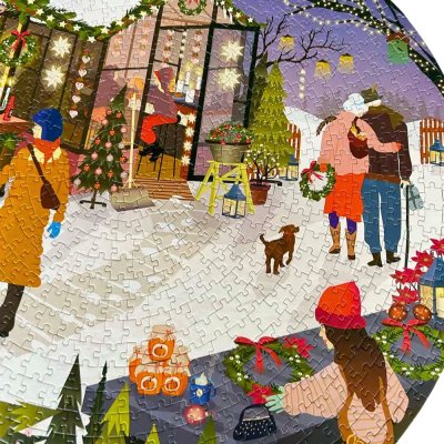 Puzzle with 1000 pieces - Christmas Market
