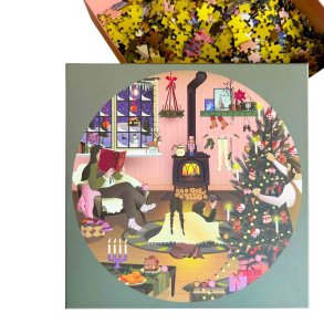 Puzzle with 1000 pieces - Wonderful Christmastime