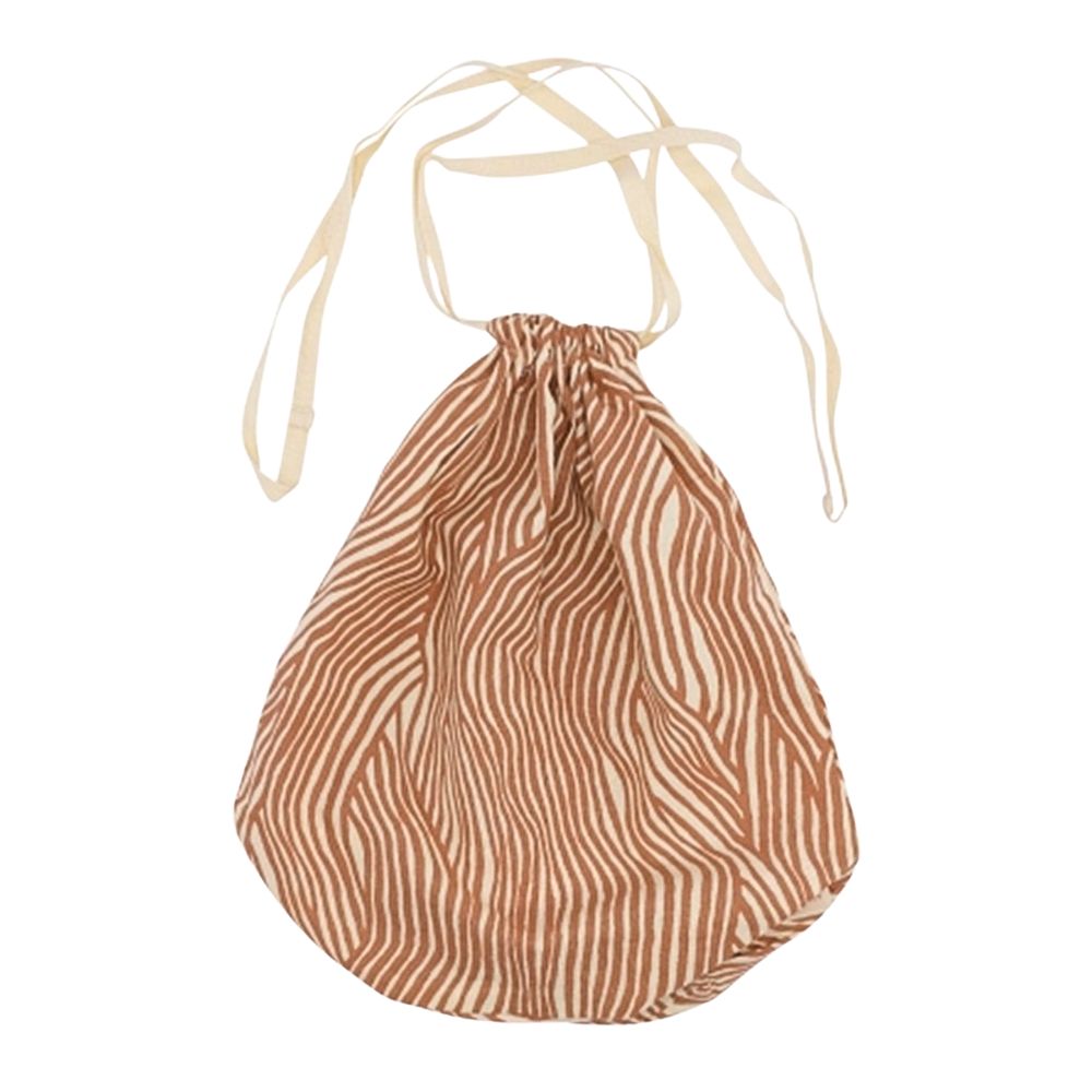 Stofpose - Terracotta Wave - Large - Økofamilien