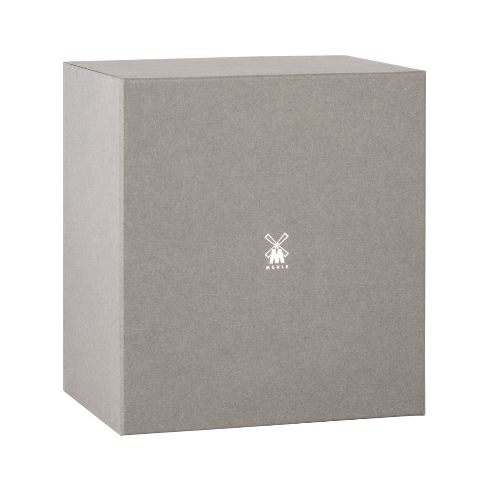 Mhle shaving set with DE safety razor, brush & stand  Olive Wood