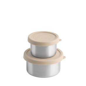 Snack containers - 2 pcs - Cream Beige