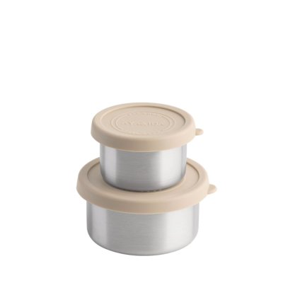 Snack containers - 2 pcs - Cream Beige