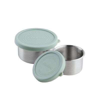Snack containers - 2 pcs - Mint Green