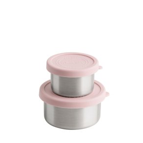 Snack containers - 2 pcs - Soft Rose