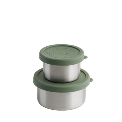 Snack containers - 2 pcs - Tropical Green