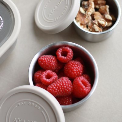 Snack containers - 2 pcs - Cream Beige