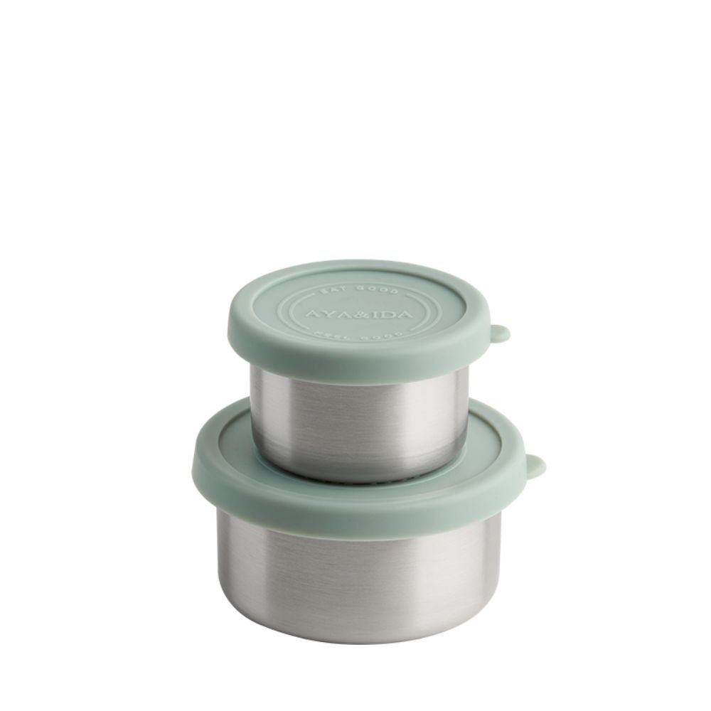 Snack containers - 2 pcs - Mint Green