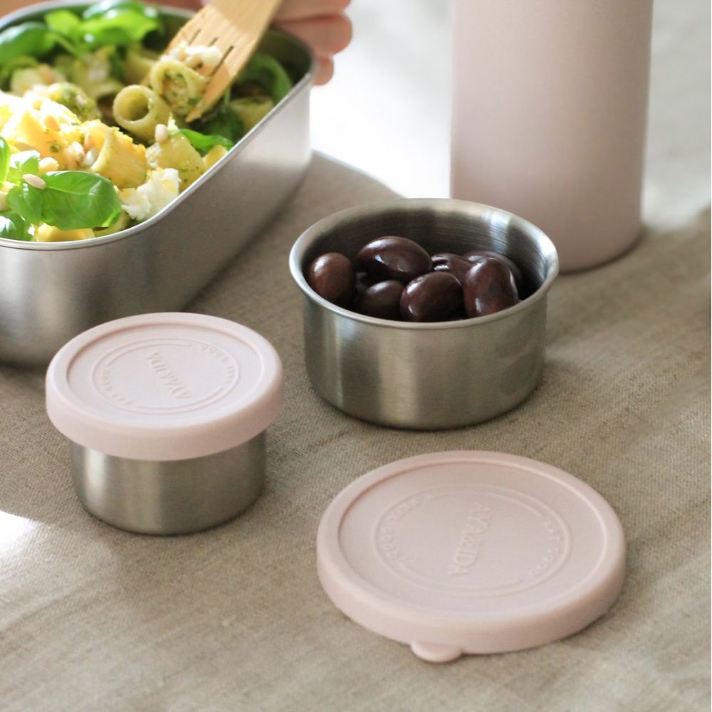 Snack containers - 2 pcs - Soft Rose