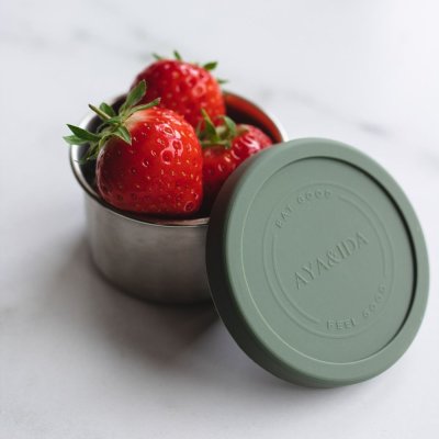 Snack containers - 2 pcs - Tropical Green