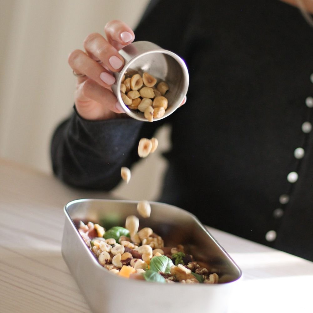 Snack containers - 2 pcs - Dark Grey