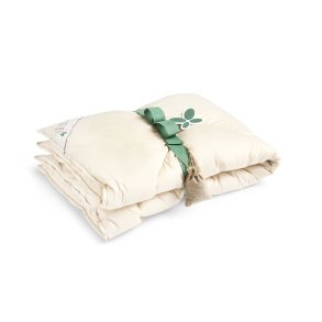 Baby wool duvet in organic merino wool - 70x100