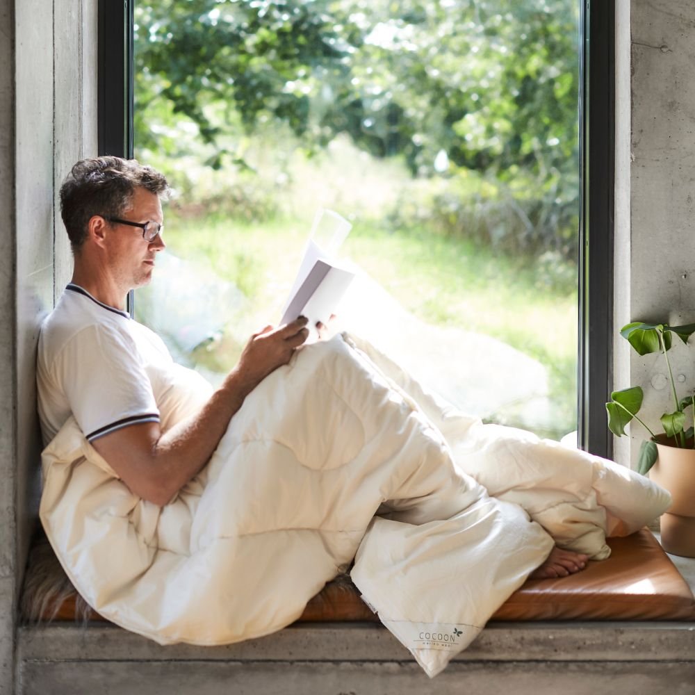 Wool duvet in organic merino wool - 140x220