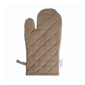 Grill glove in organic cotton - Beige