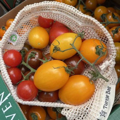 Food bag in organic cotton - Large