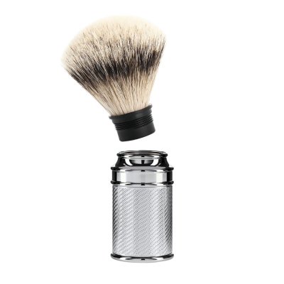 Mhle Silvertip Rasierpinsel - Traditional - Chrom