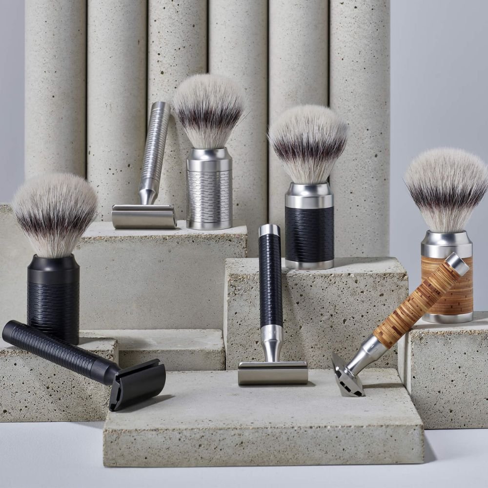 Mhle DE safety razor - Rocca - Black