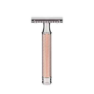 Mhle R89 DE safety razor - Closed Comb - Rosegold