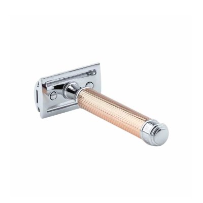 Mhle R89 DE safety razor - Closed Comb - Rosegold