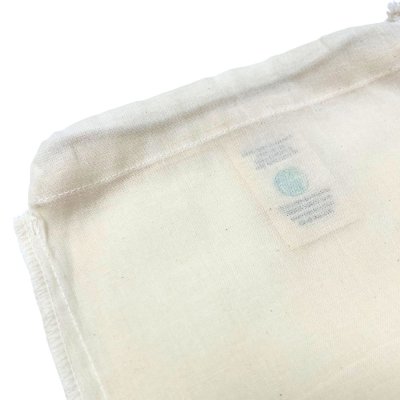 Nut milk bag in organic cotton