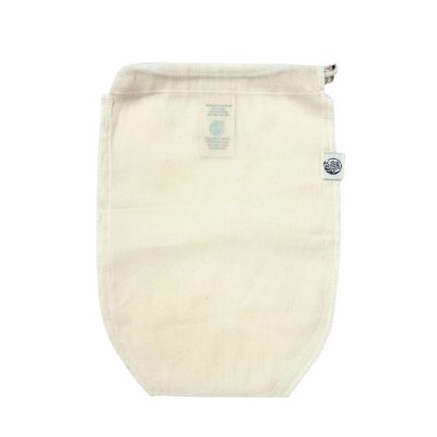 Nut milk bag in organic cotton