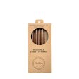 Trinkhalme aus Edelstahl - Kurze - inkl. B�rste - Rose Gold