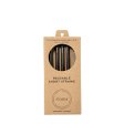 Suger�r i rustfrit st�l - Korte - inkl. b�rste - Black