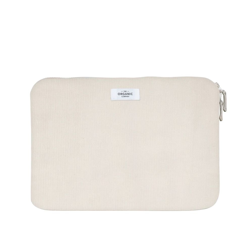 Computer sleeve 11'' - Organic cotton - Stone