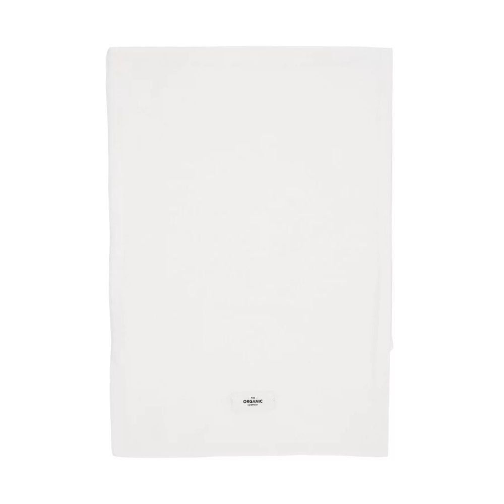 Washing bag in organic cotton - Medium - White