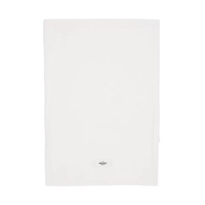 Washing bag in organic cotton - Medium - White