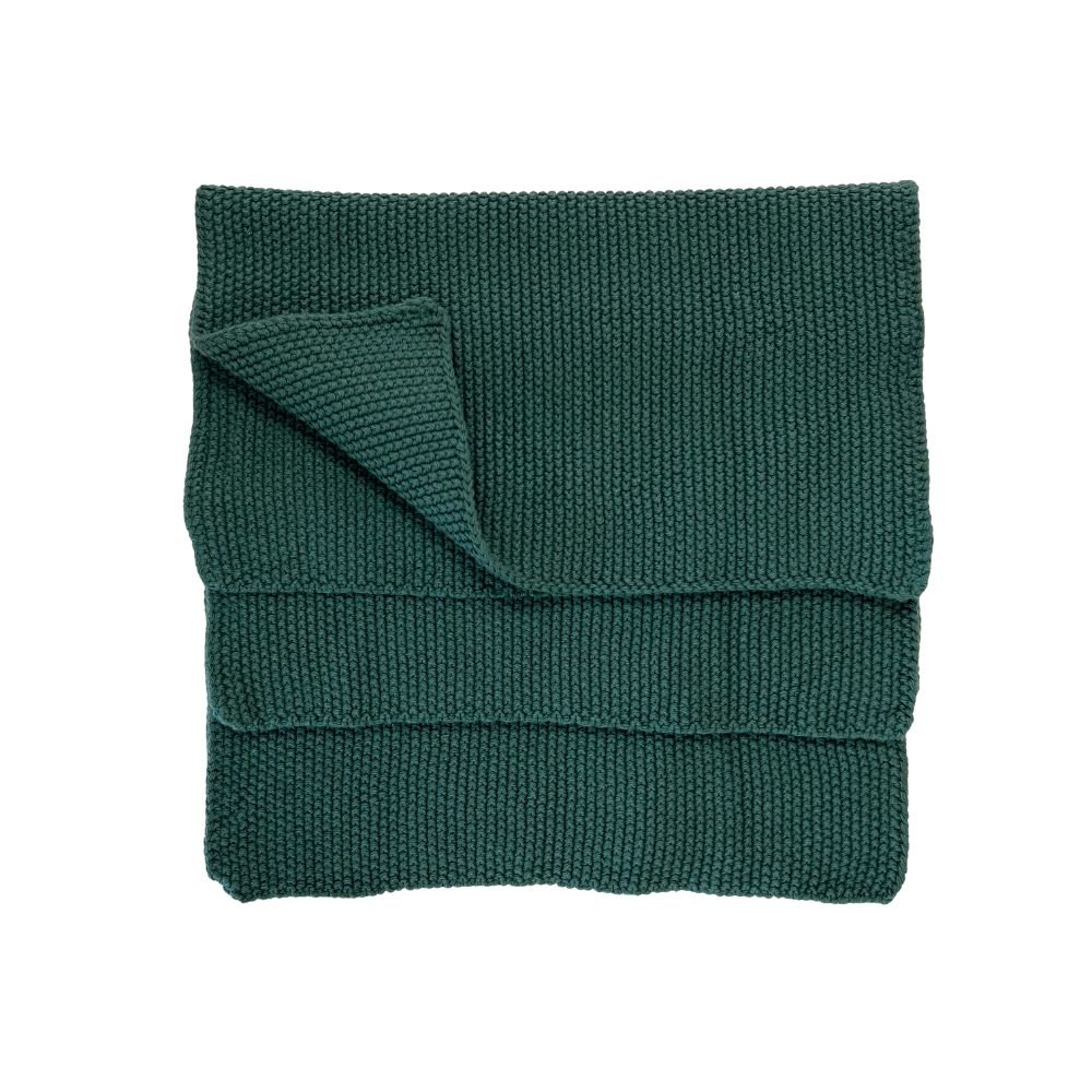 Washcloth in organic cotton - Myrtle Green