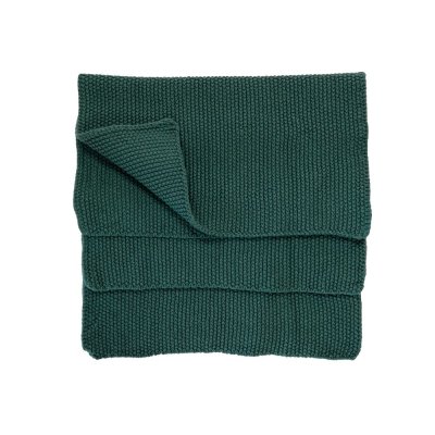 Washcloth in organic cotton - Myrtle Green