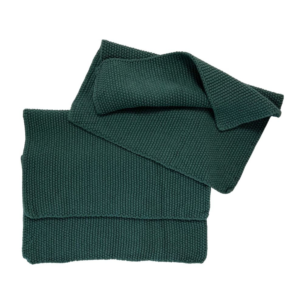 Washcloth in organic cotton - Myrtle Green