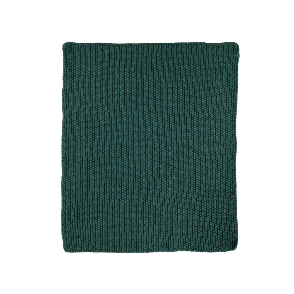 Washcloth in organic cotton - Myrtle Green