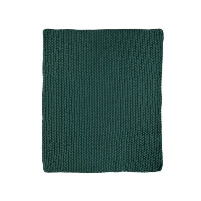 Washcloth in organic cotton - Myrtle Green