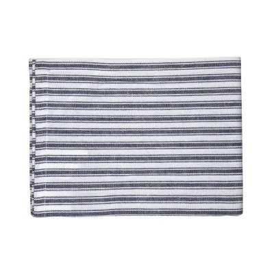 Tea towel in organic cotton - Emil - Blue
