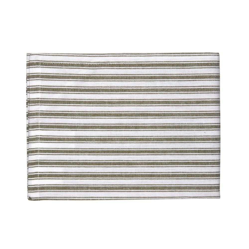 Tea towel in organic cotton - Emil - Green