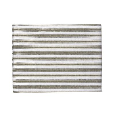 Tea towel in organic cotton - Emil - Green