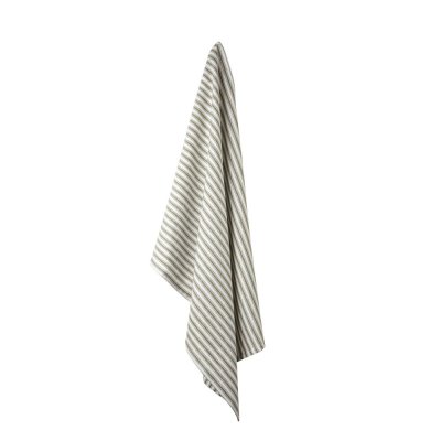 Tea towel in organic cotton - Emil - Green