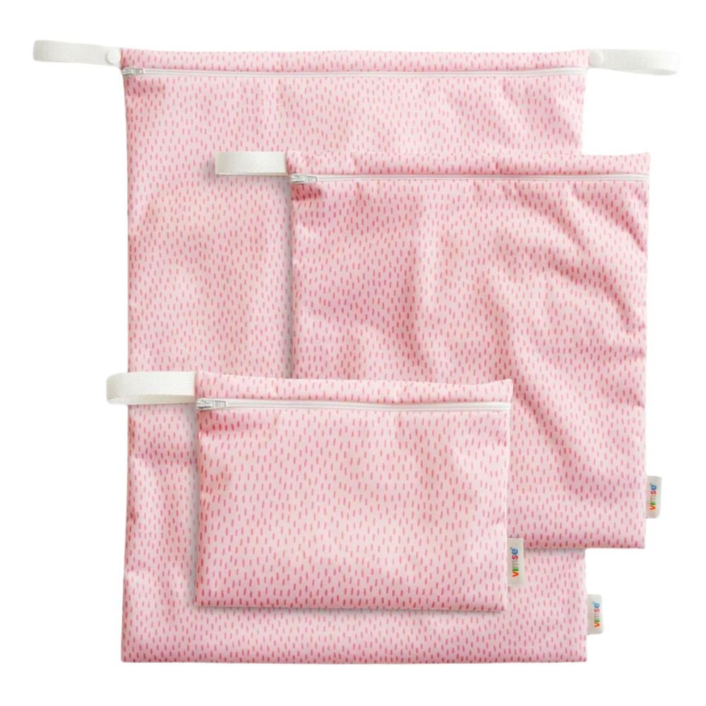 Wet Bag - Medium - Pink Sprinkle