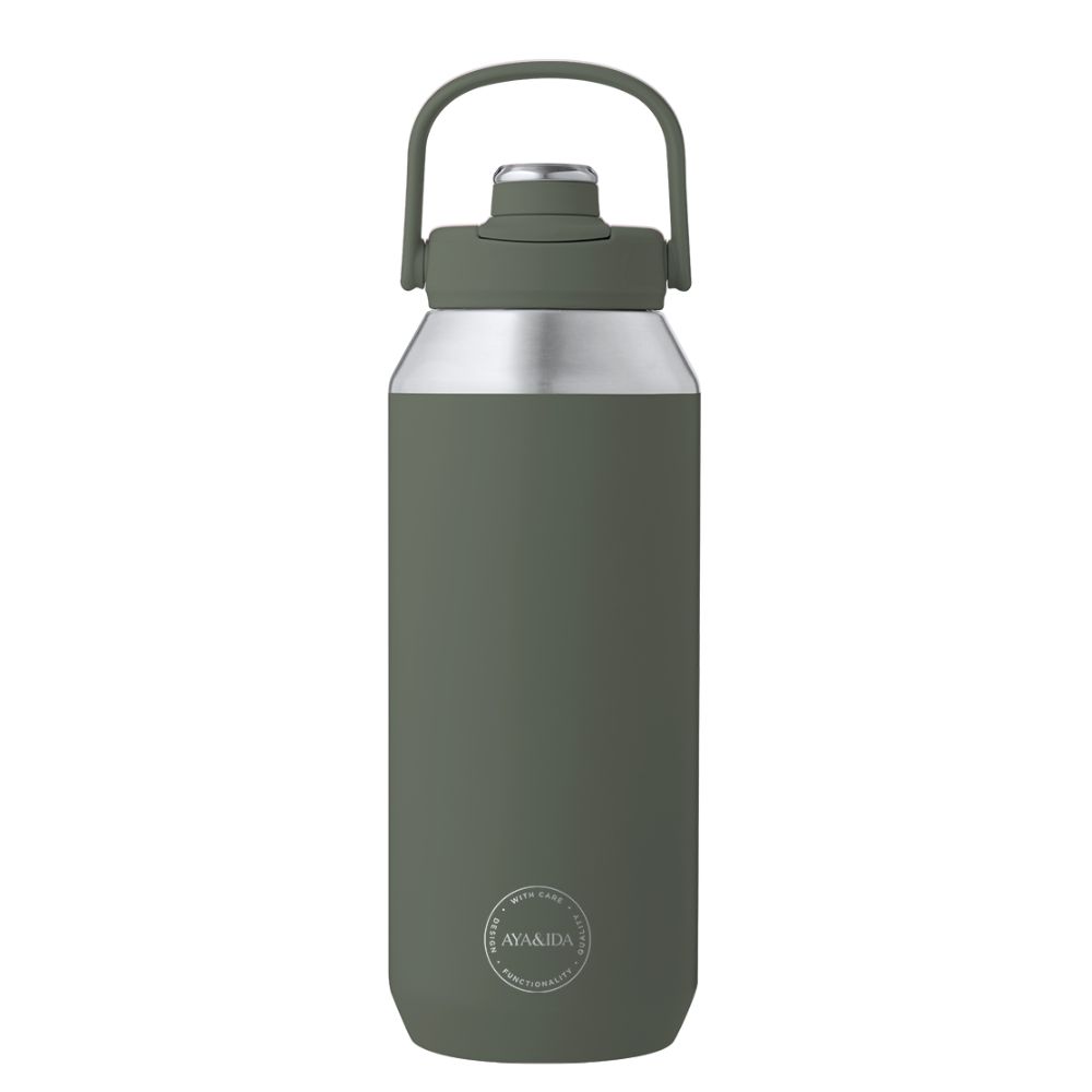 Termo sportsdrikkedunk - 950 ml - Tropical Green - Økofamilien