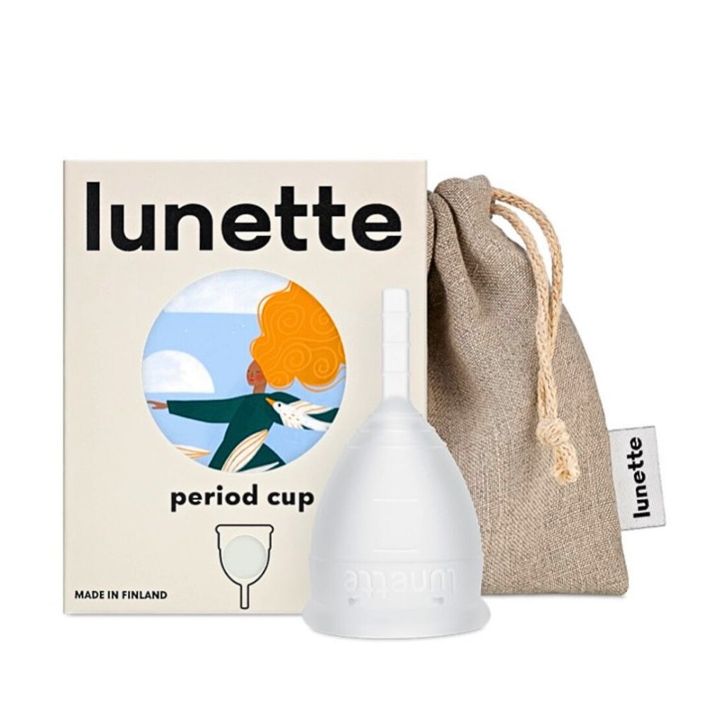 Lunette menstruationskop - Klar - str 1 - Økofamilien