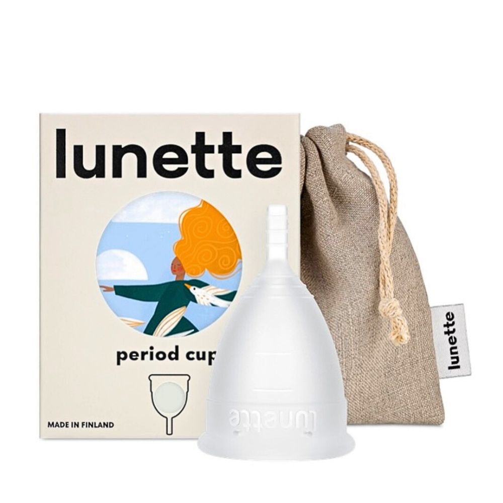 Lunette menstruationskop - Klar - str 2 - Økofamilien