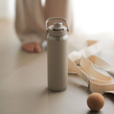 Termo sportsdrikkedunk - 700 ml - Cream Beige